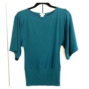 💙 EUC 💚 Super Soft Body Central Teal Sweater S